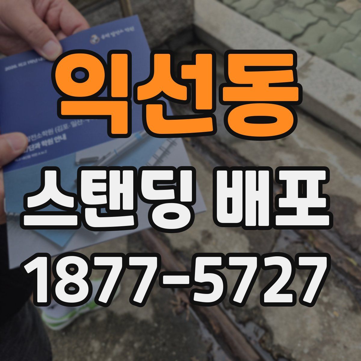익선동 스탠딩 배포