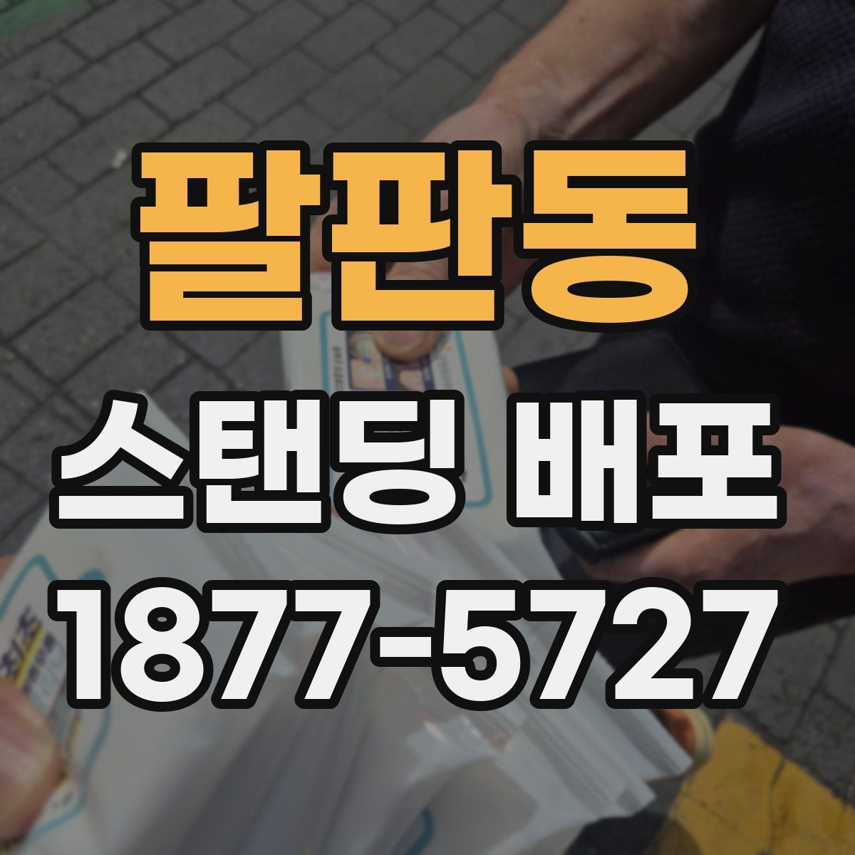 팔판동 스탠딩 배포