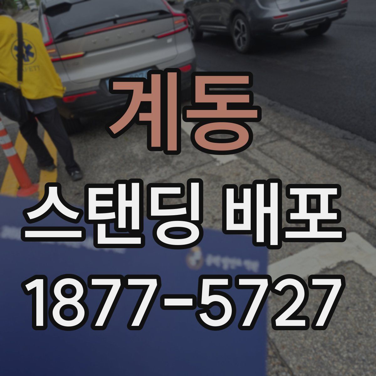 계동 스탠딩 배포