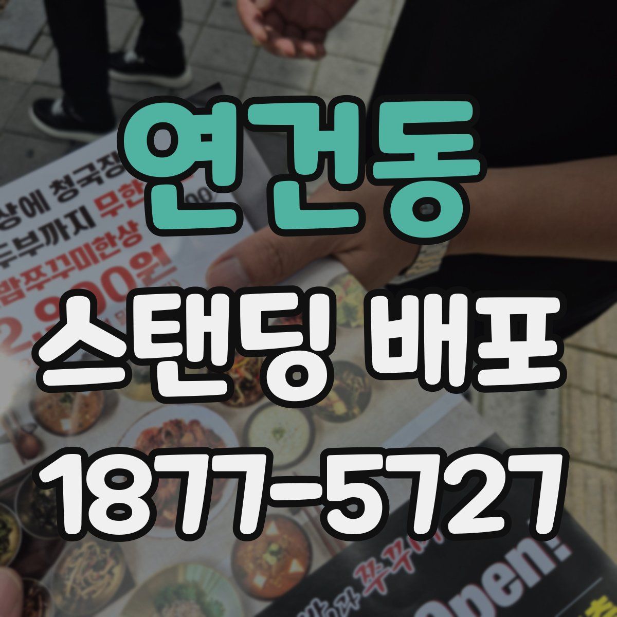 연건동 스탠딩 배포