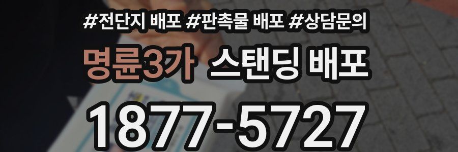 명륜3가 스탠딩 배포