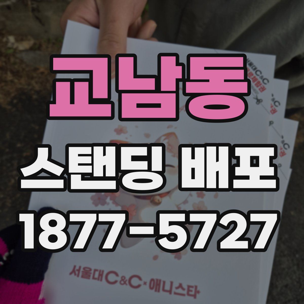 교남동 스탠딩 배포