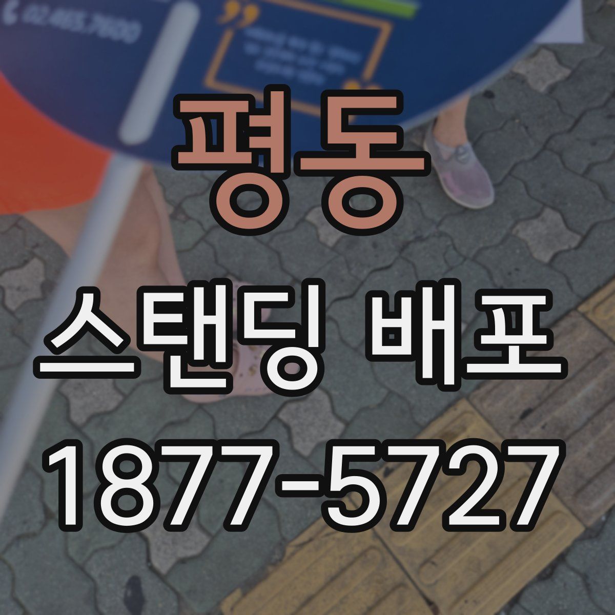 평동 스탠딩 배포