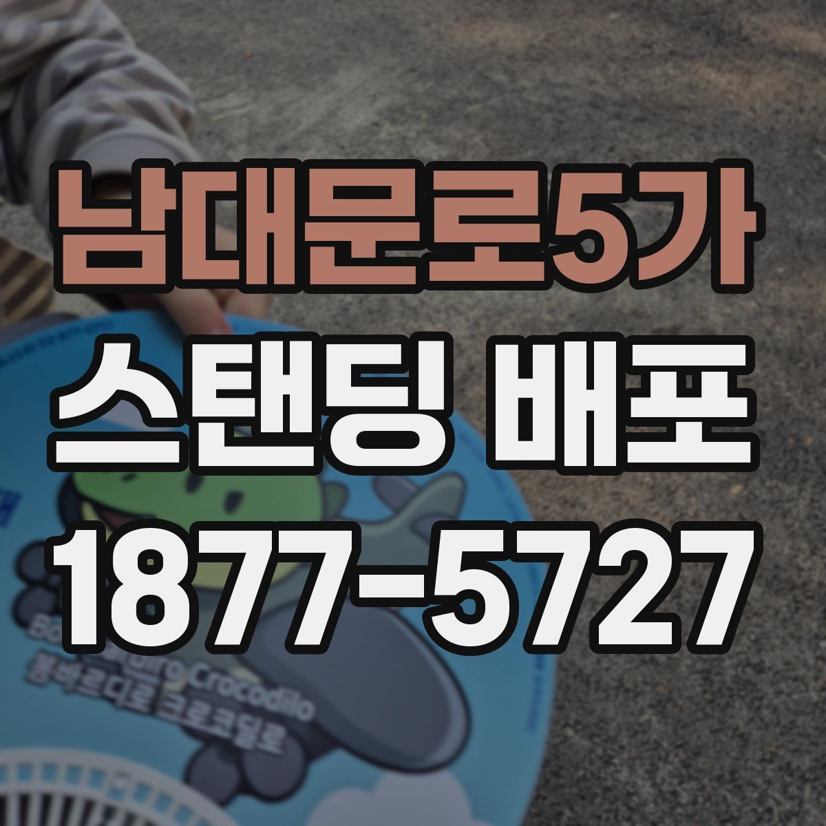 남대문로5가 스탠딩 배포