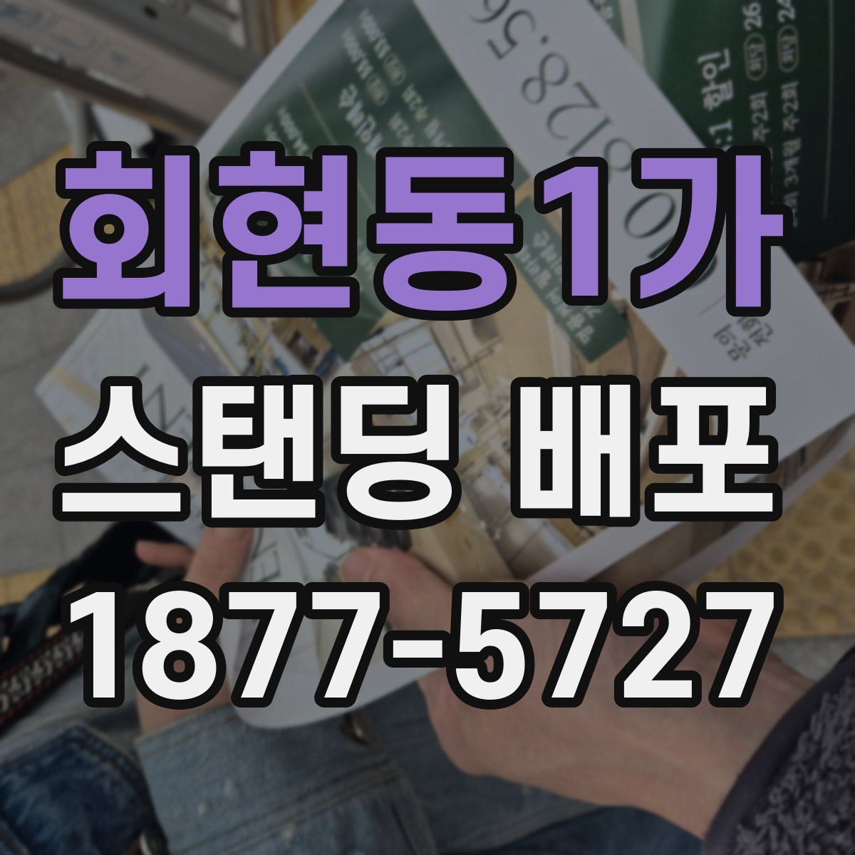 회현동1가 스탠딩 배포