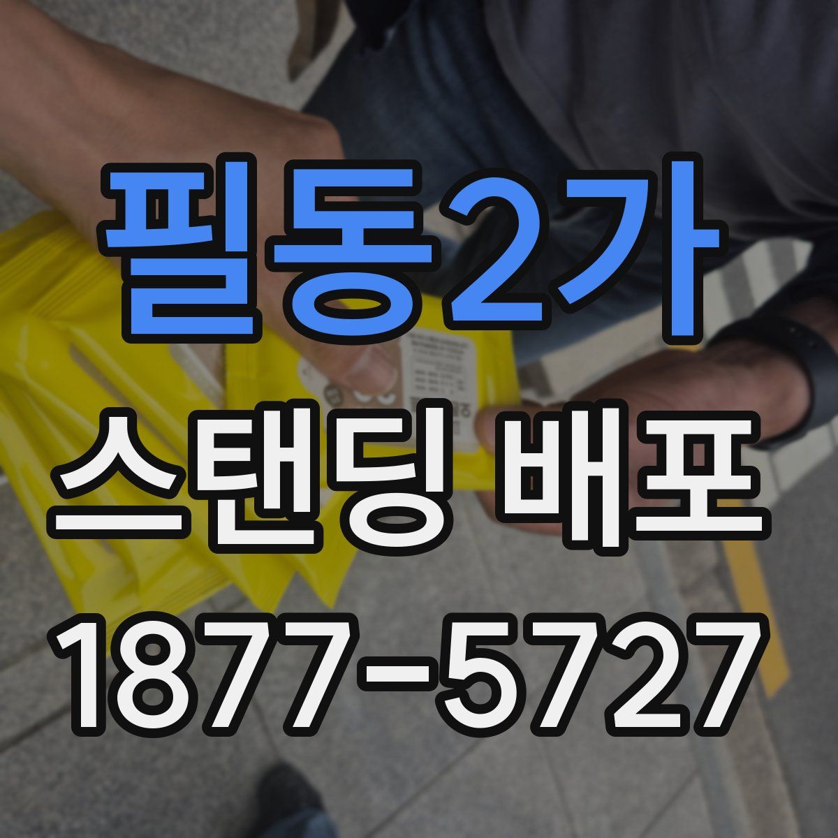필동2가 스탠딩 배포