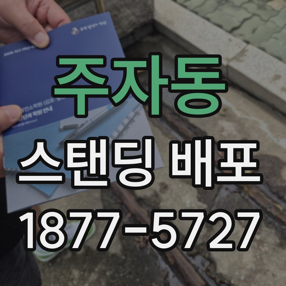주자동 스탠딩 배포