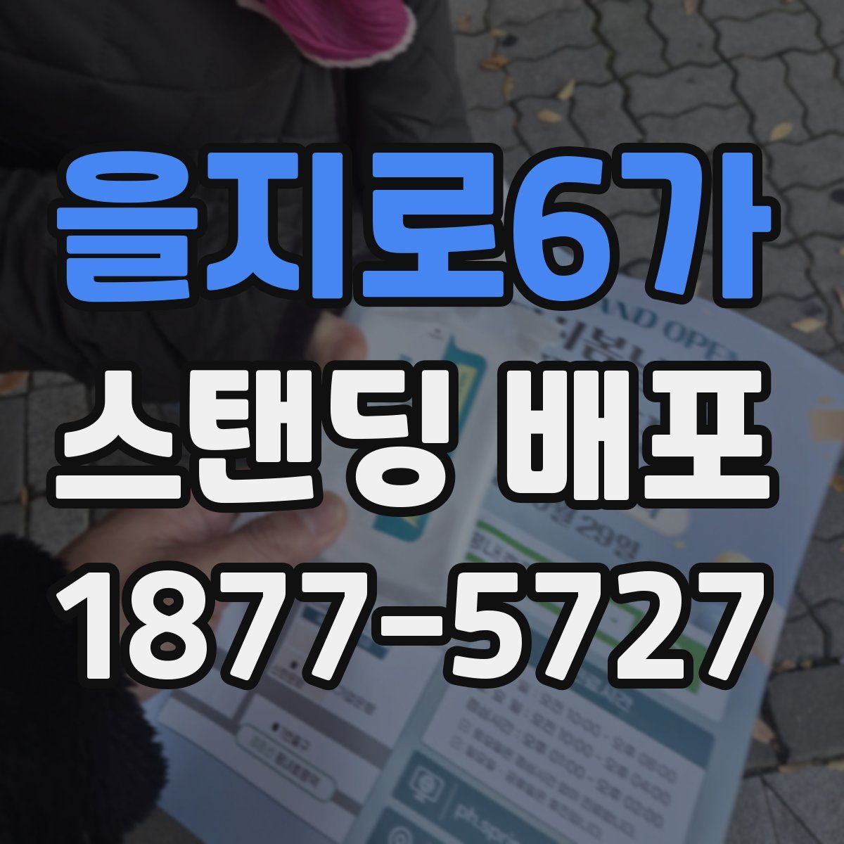 을지로6가 스탠딩 배포
