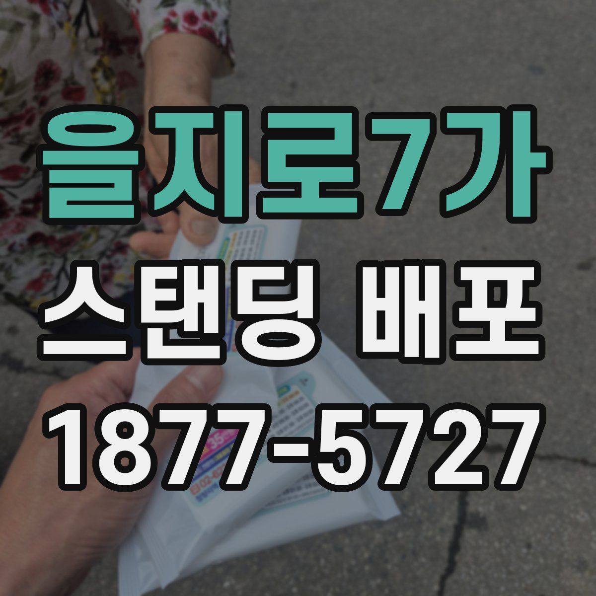 을지로7가 스탠딩 배포