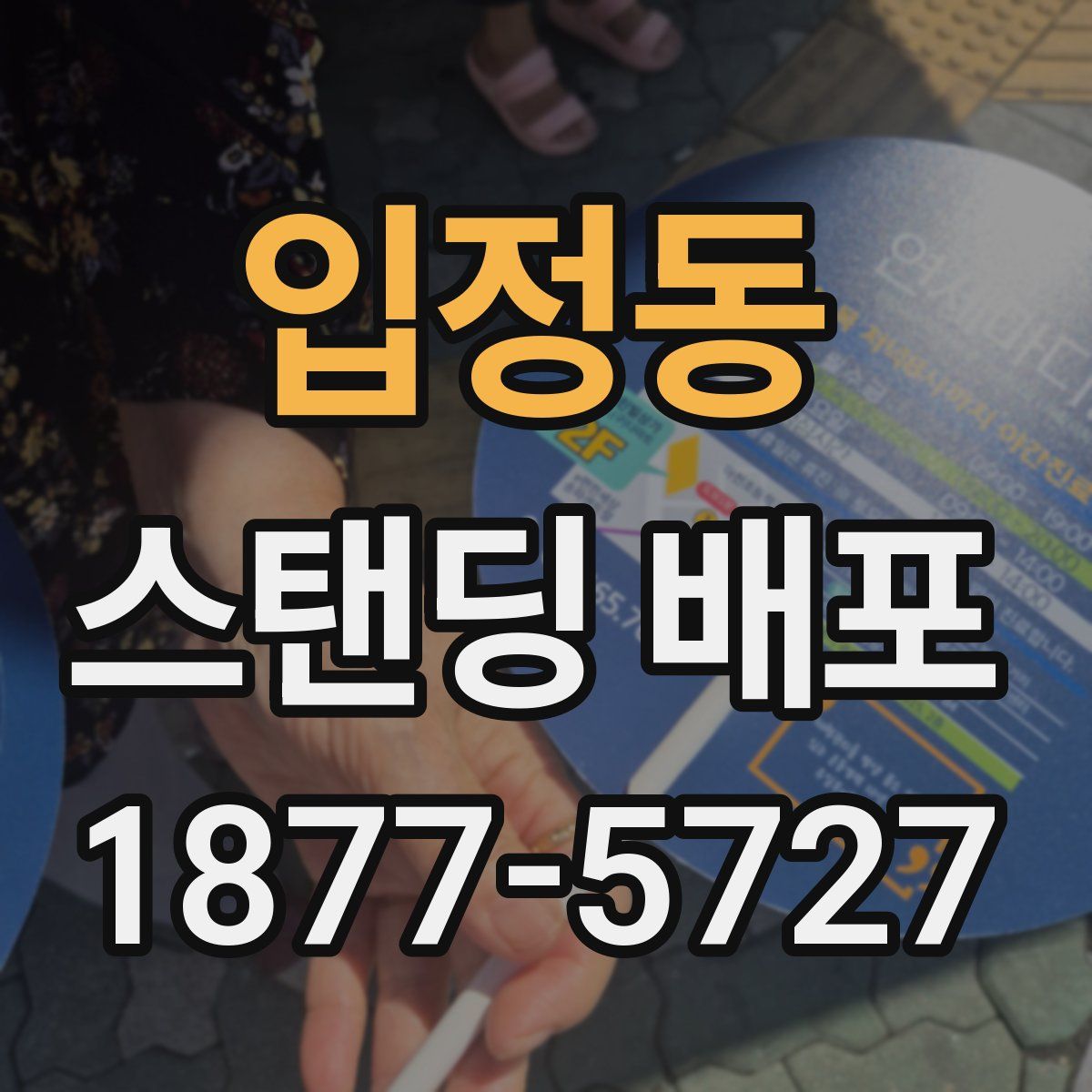 입정동 스탠딩 배포