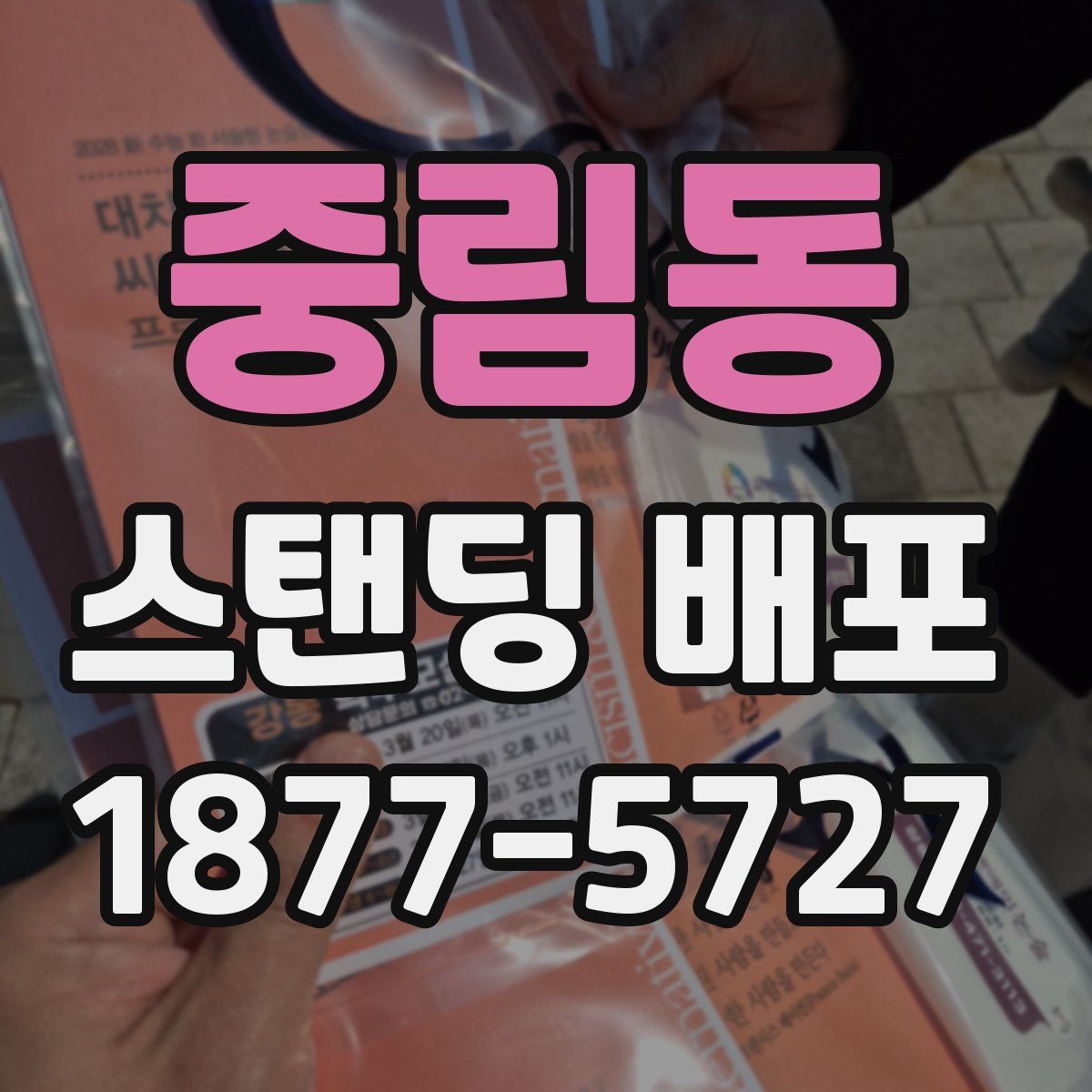 중림동 스탠딩 배포