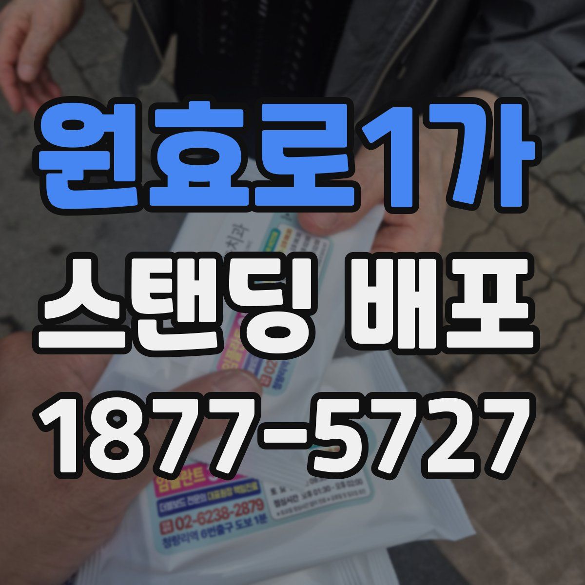 원효로1가 스탠딩 배포