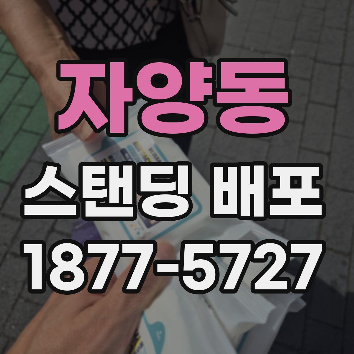 자양동 스탠딩 배포
