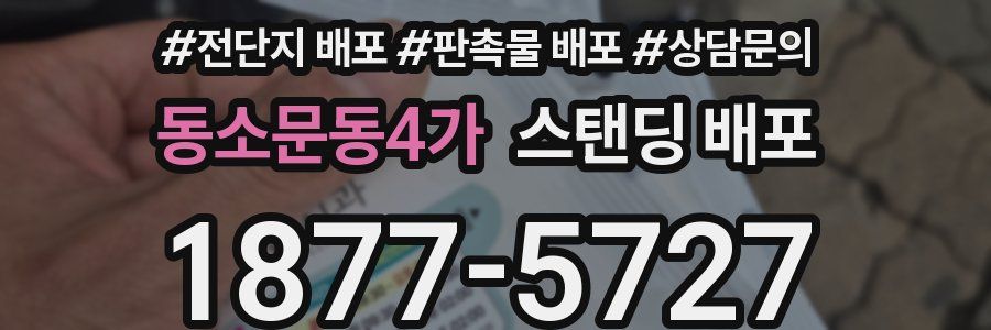 동소문동4가 스탠딩 배포