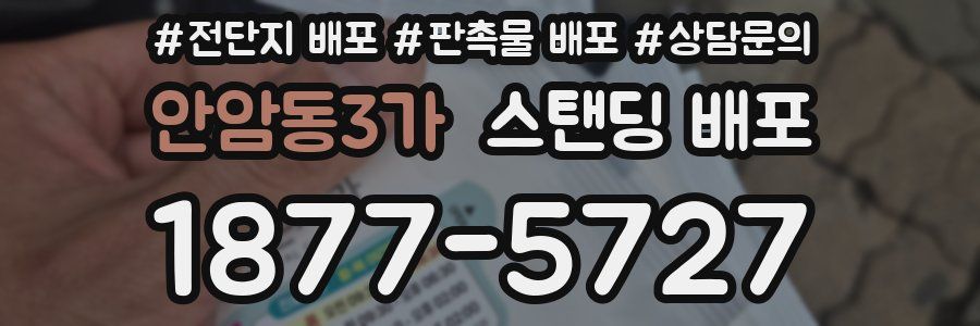 안암동3가 스탠딩 배포