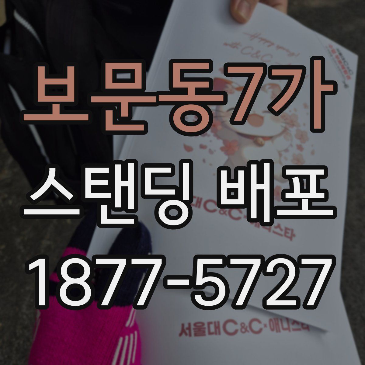 보문동7가 스탠딩 배포
