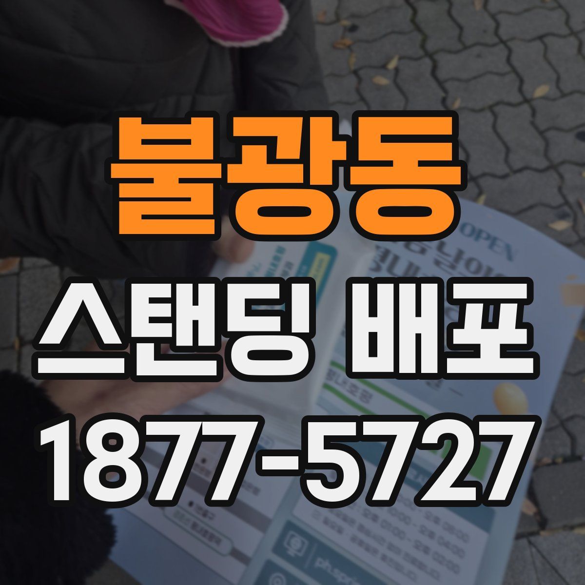 불광동 스탠딩 배포