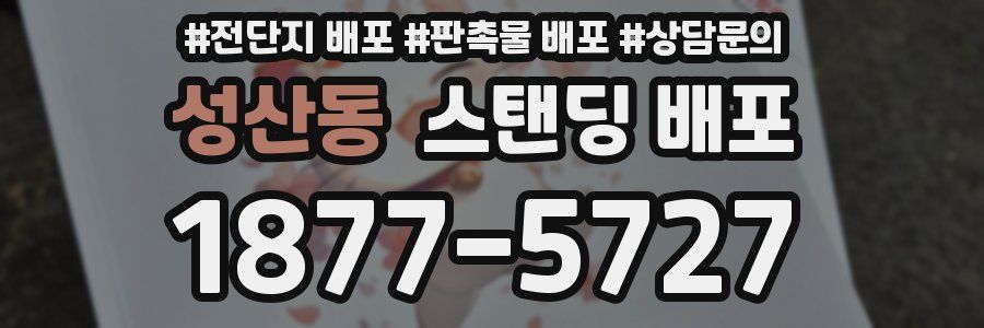 성산동 스탠딩 배포