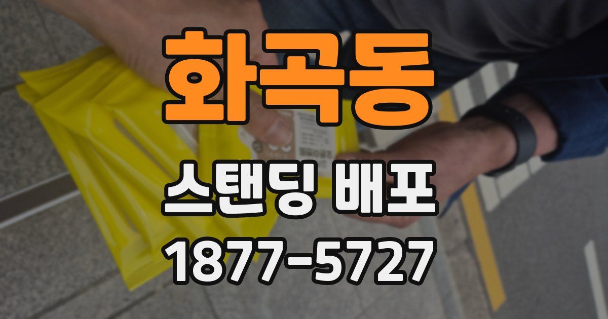 화곡동 스탠딩 배포