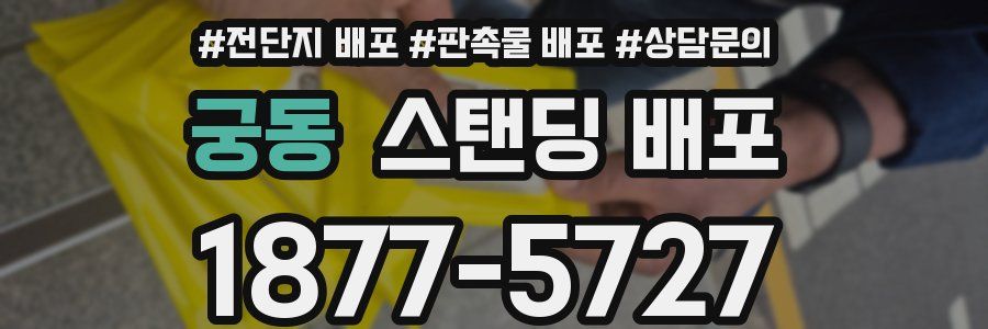궁동 스탠딩 배포