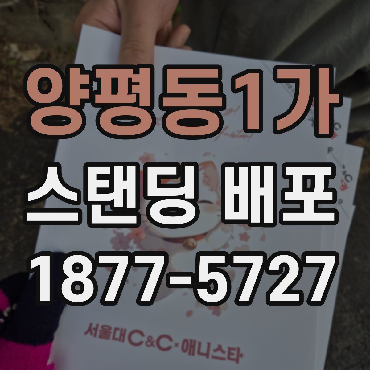양평동1가 스탠딩 배포