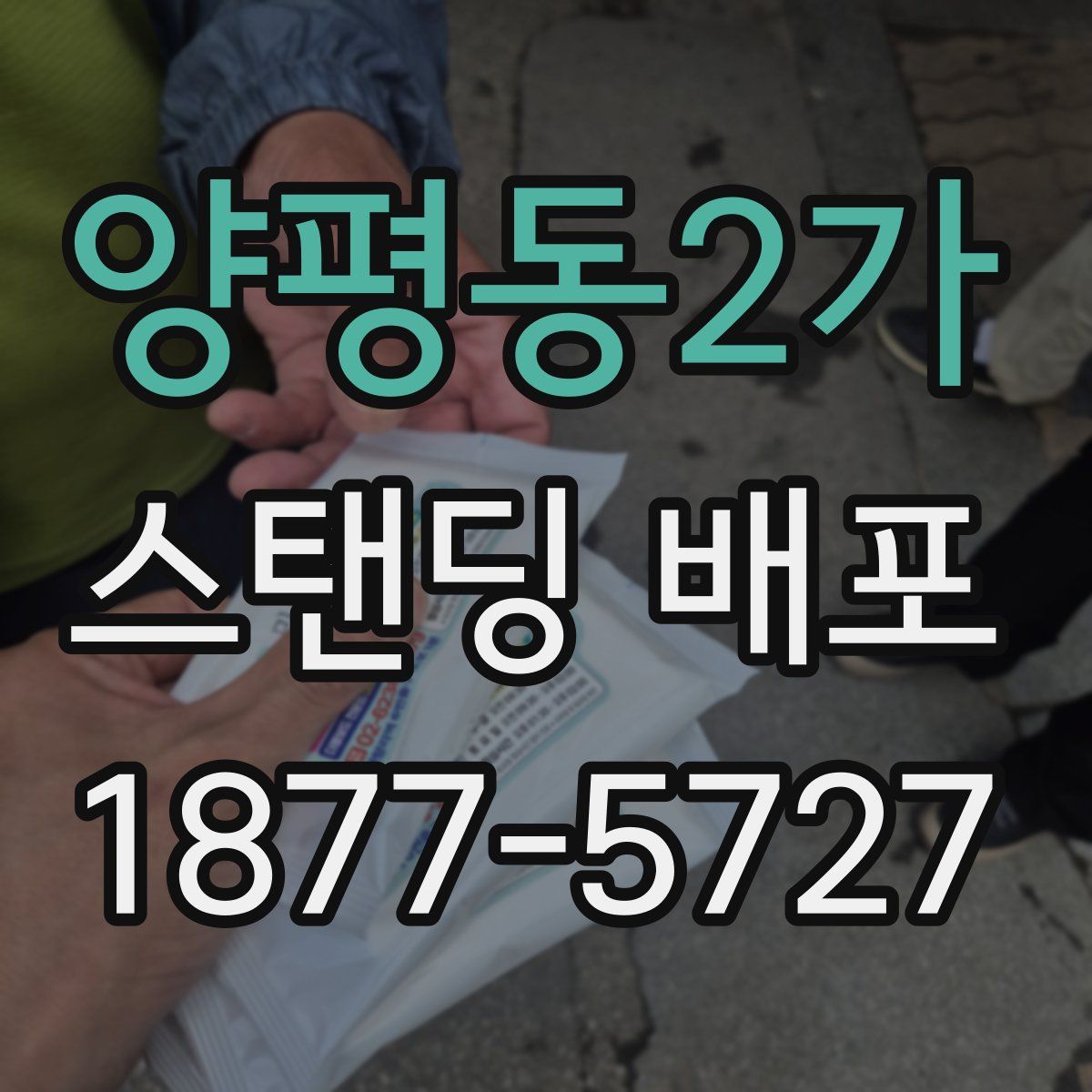 양평동2가 스탠딩 배포
