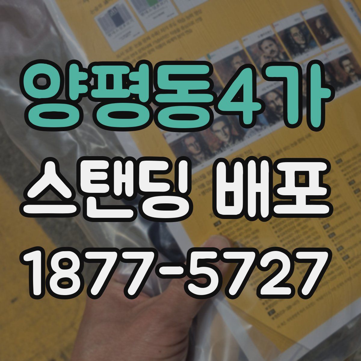 양평동4가 스탠딩 배포