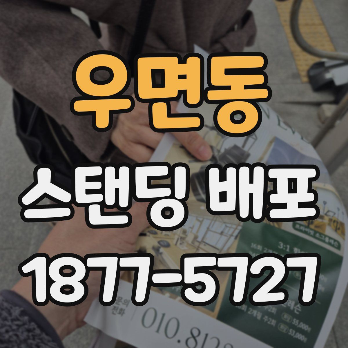 우면동 스탠딩 배포
