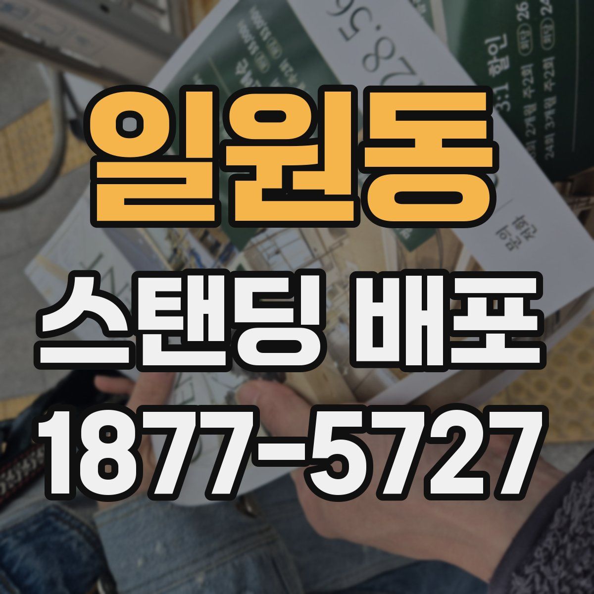 일원동 스탠딩 배포