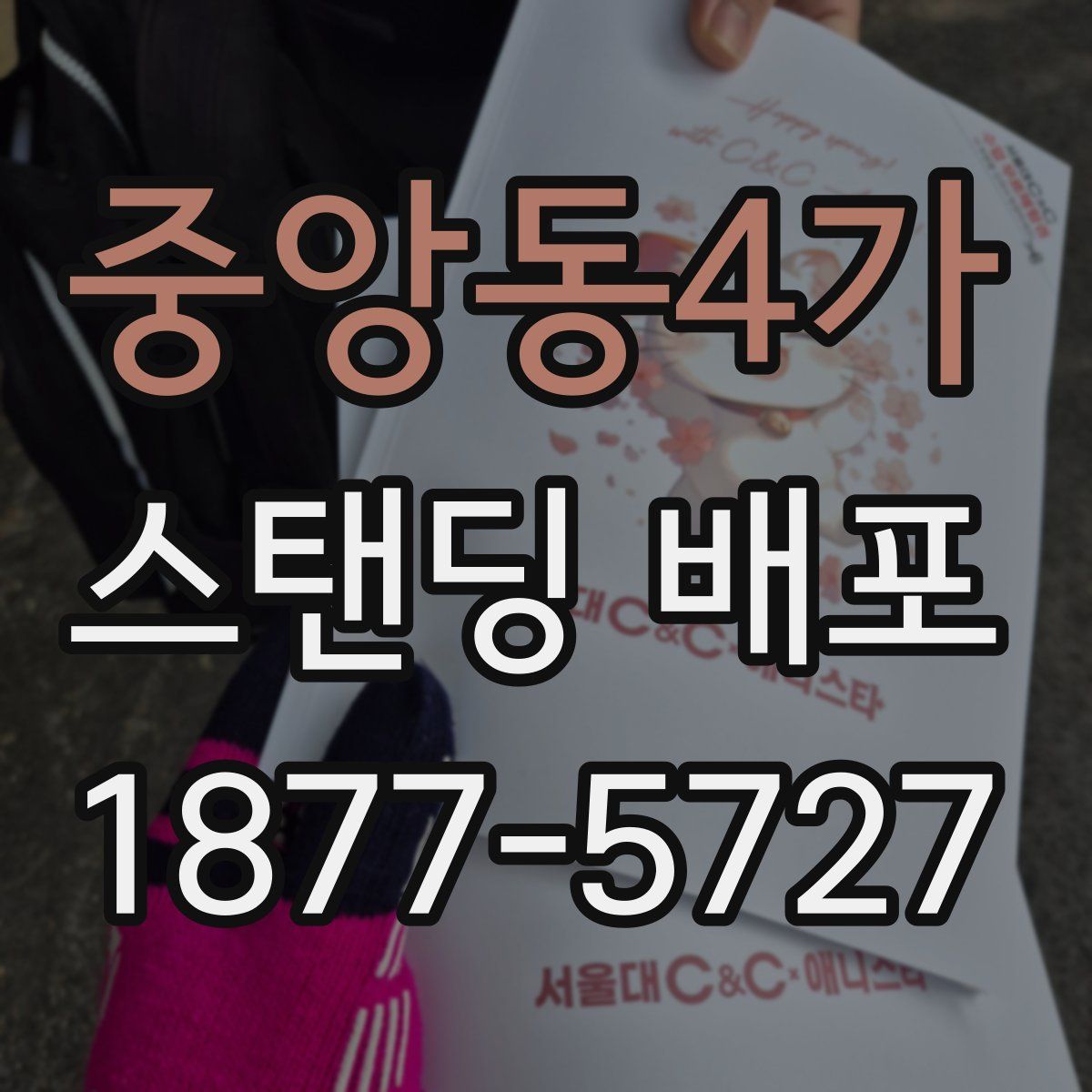 중앙동4가 스탠딩 배포