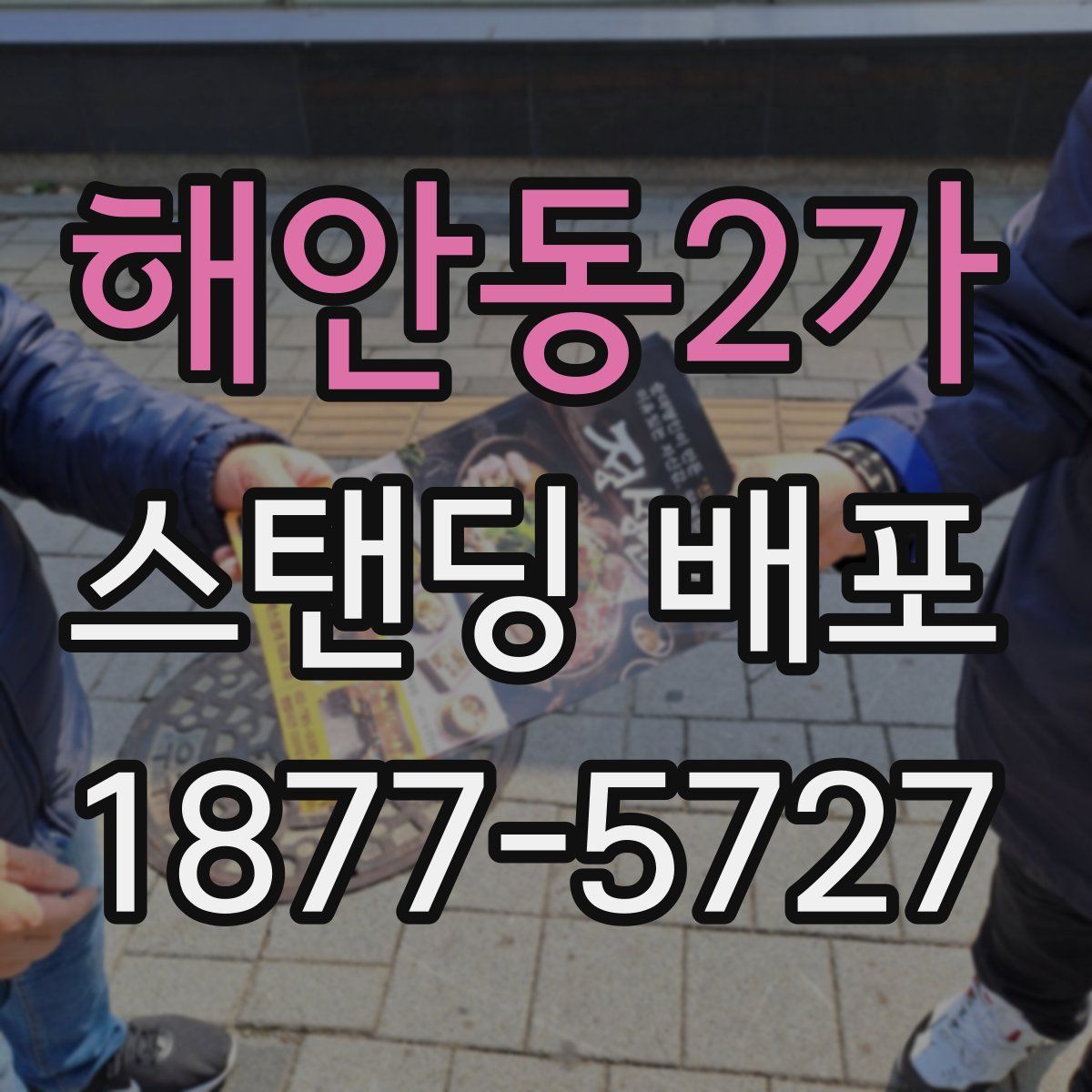 해안동2가 스탠딩 배포
