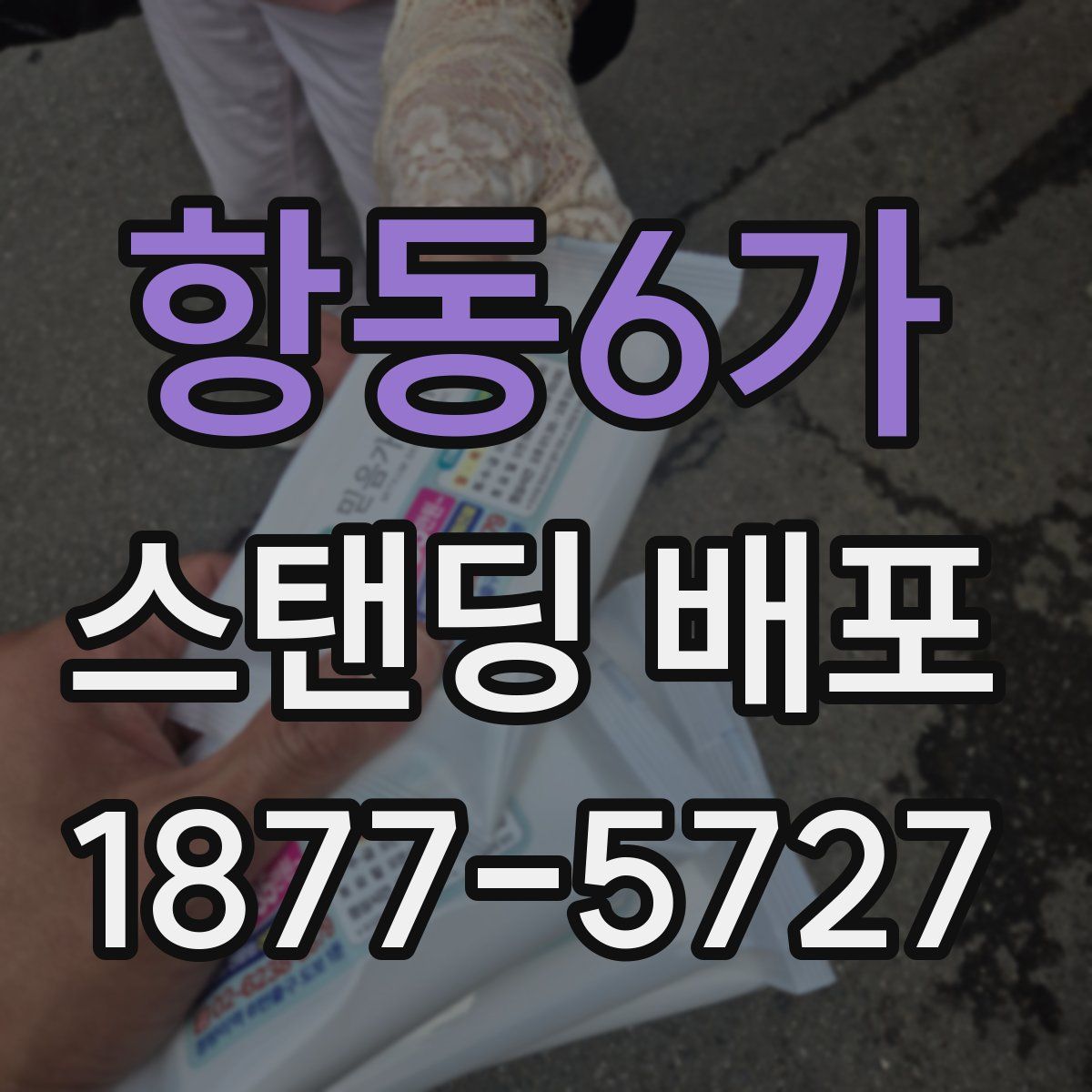 항동6가 스탠딩 배포