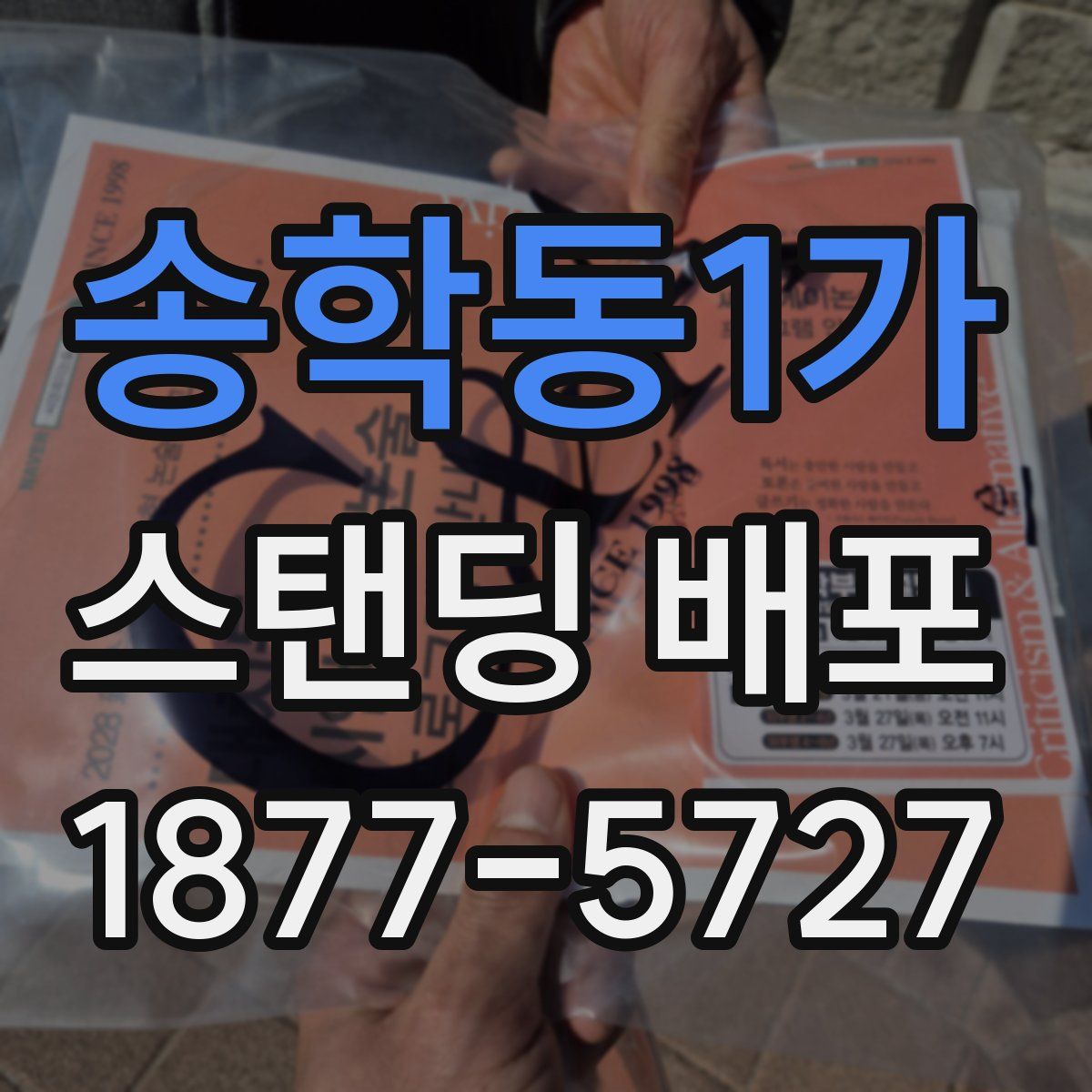 송학동1가 스탠딩 배포