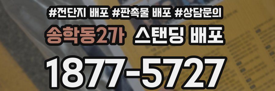 송학동2가 스탠딩 배포