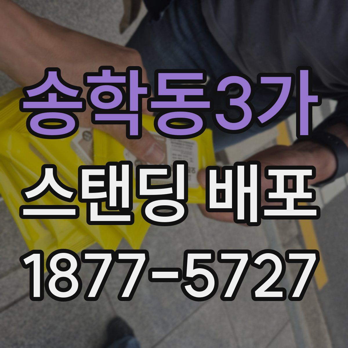 송학동3가 스탠딩 배포