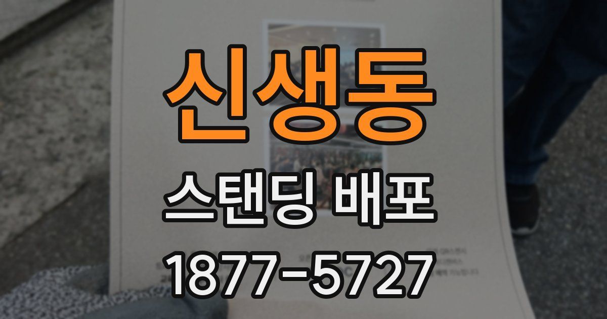 신생동 스탠딩 배포