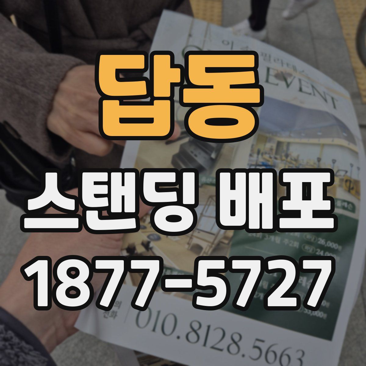 답동 스탠딩 배포