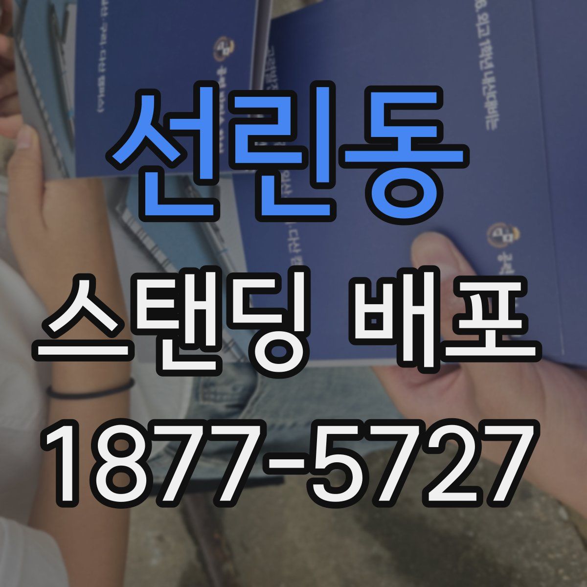 선린동 스탠딩 배포
