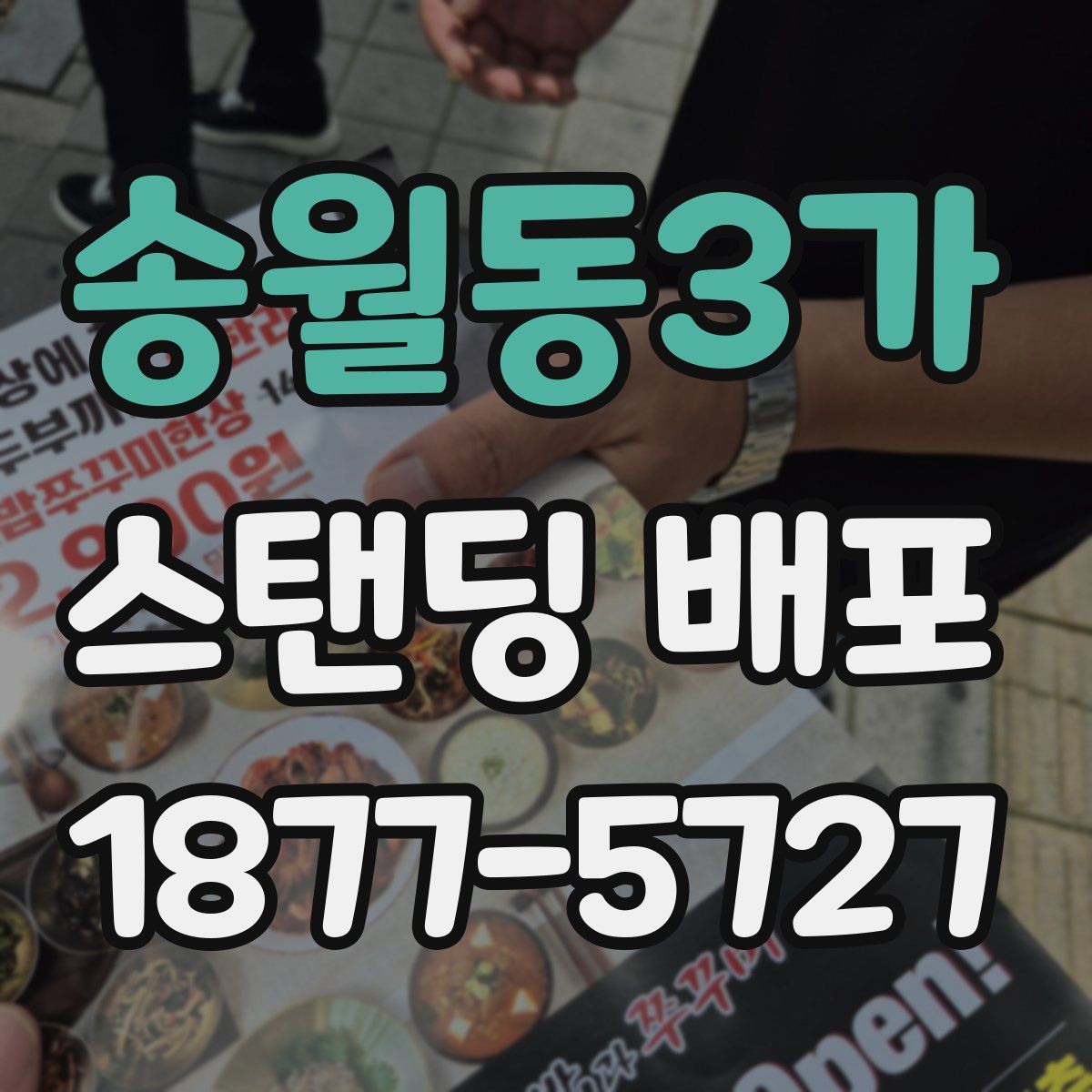 송월동3가 스탠딩 배포