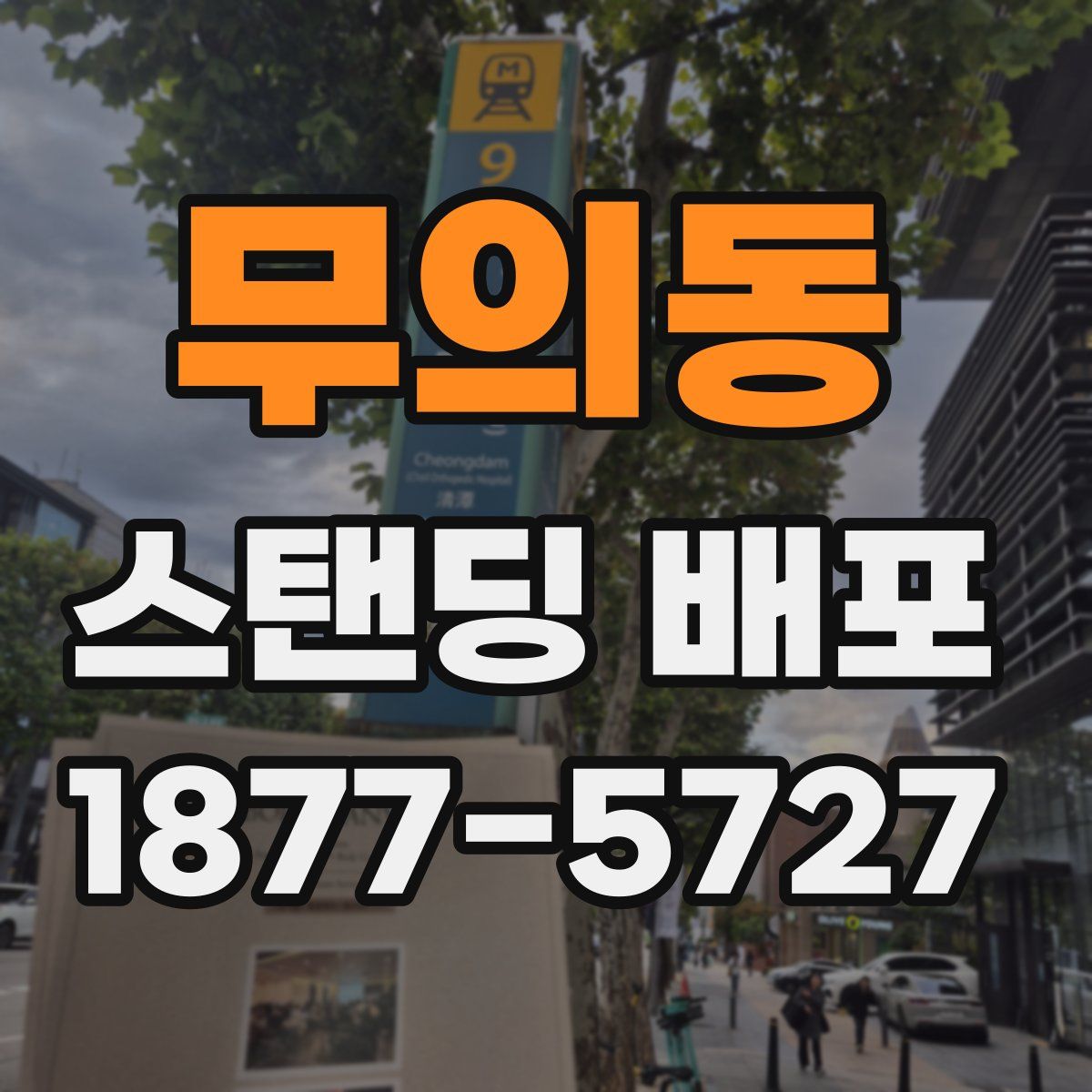 무의동 스탠딩 배포