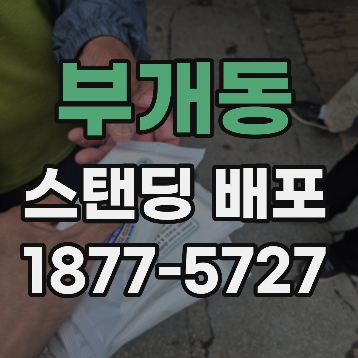 부개동 스탠딩 배포