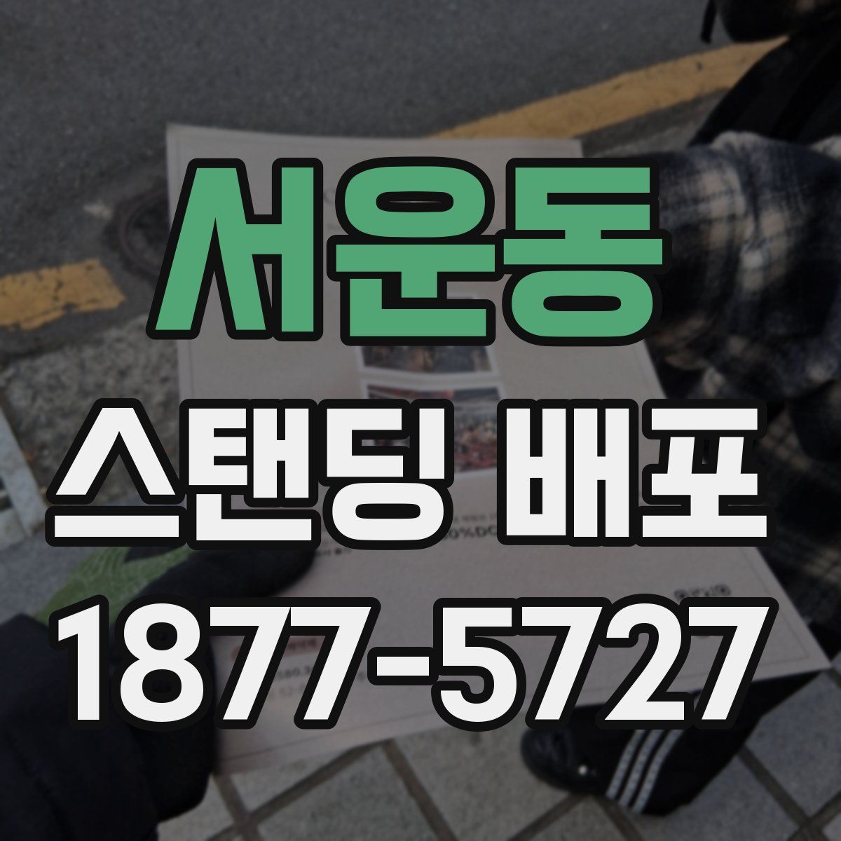 서운동 스탠딩 배포