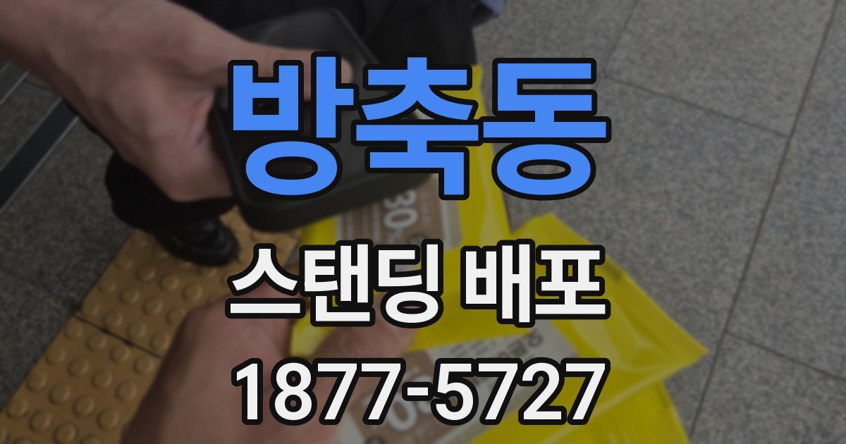방축동 스탠딩 배포