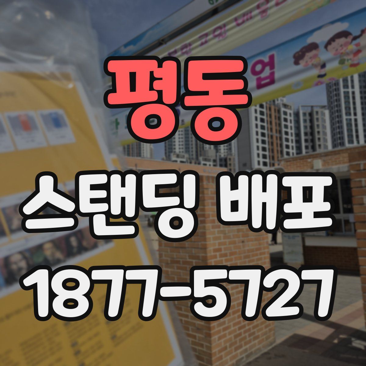평동 스탠딩 배포