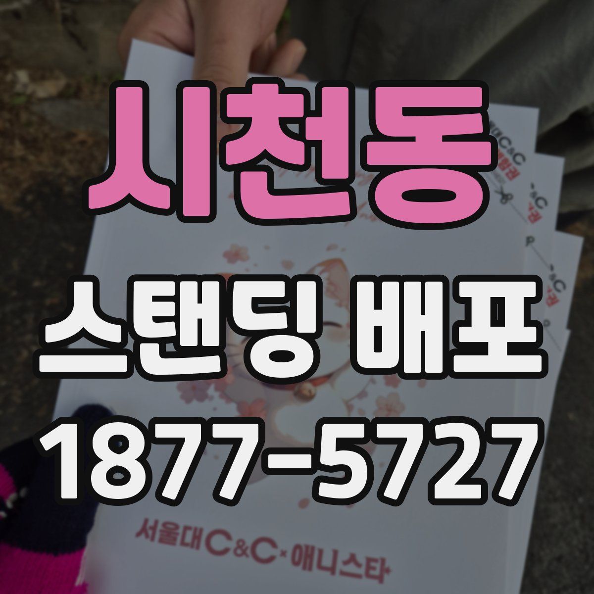 시천동 스탠딩 배포