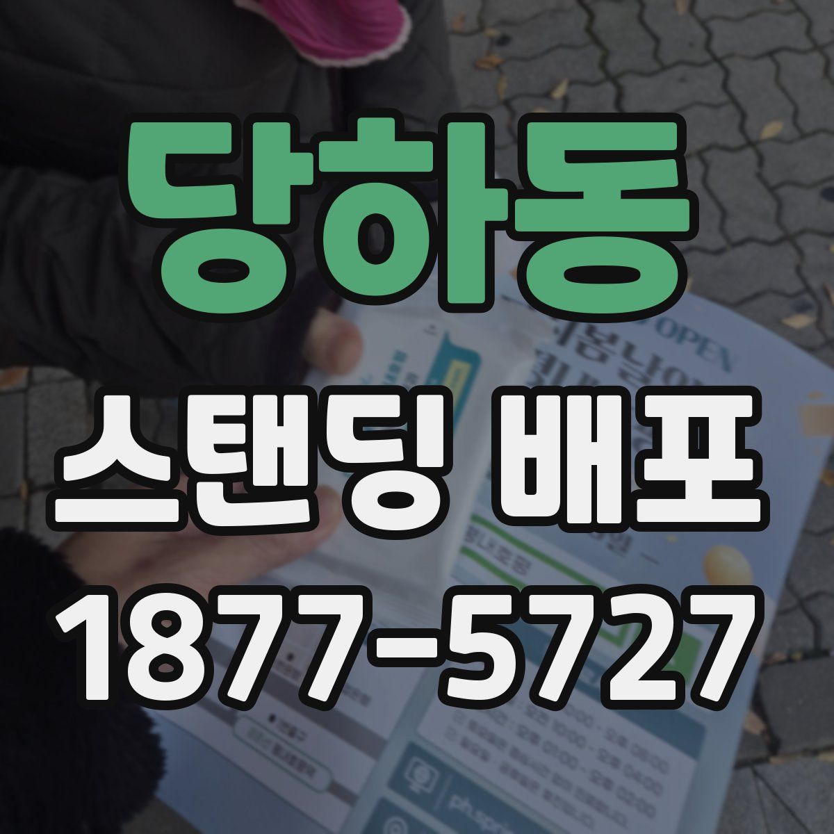 당하동 스탠딩 배포