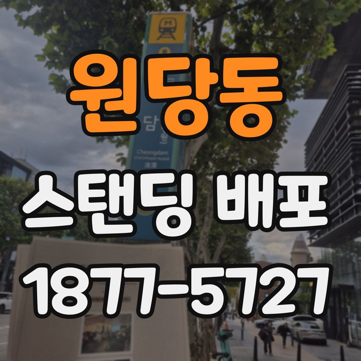 원당동 스탠딩 배포