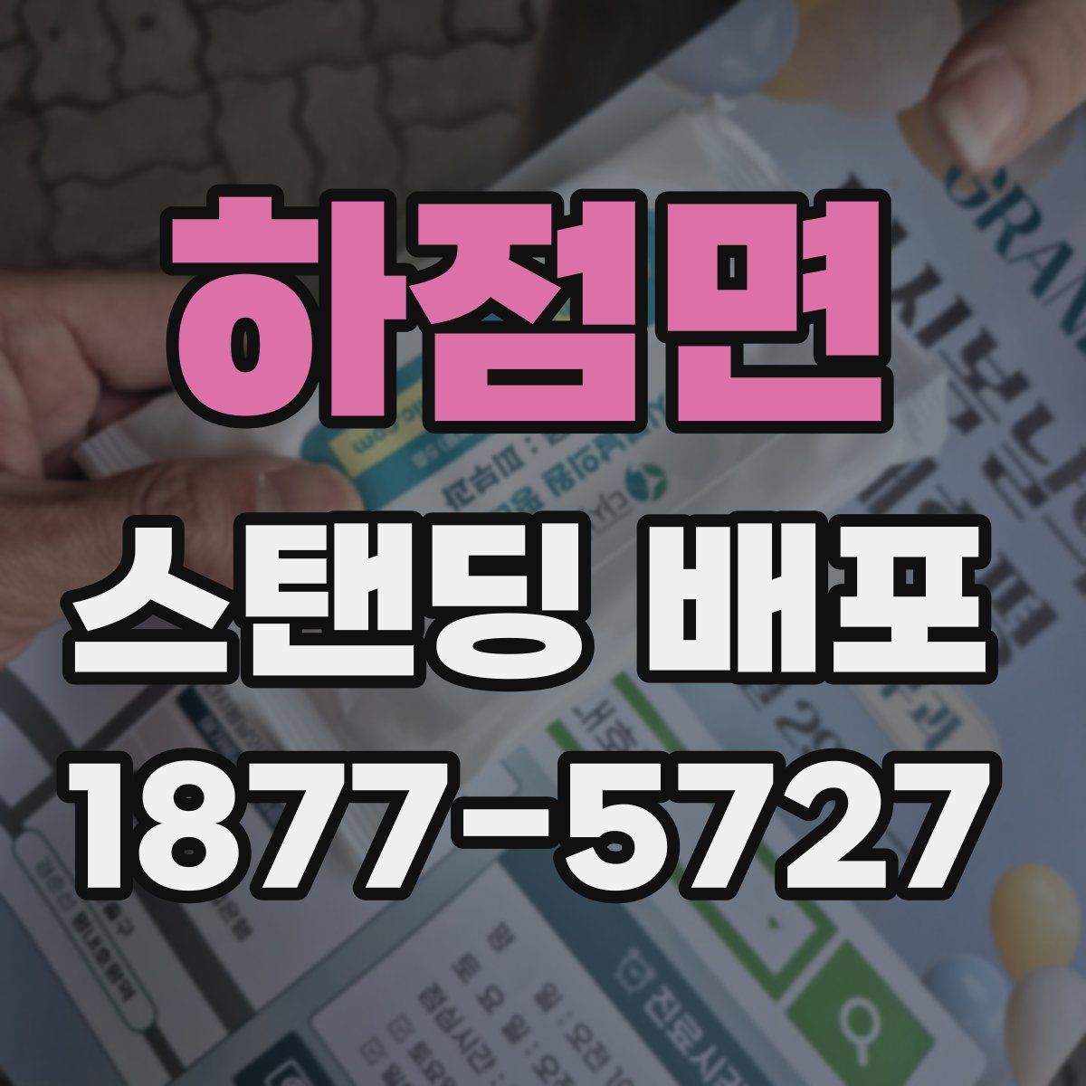하점면 스탠딩 배포