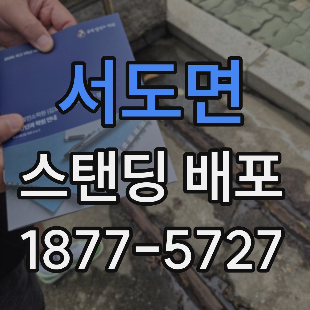 서도면 스탠딩 배포