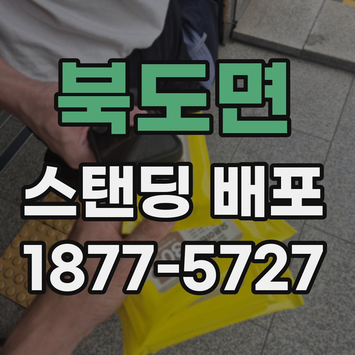 북도면 스탠딩 배포